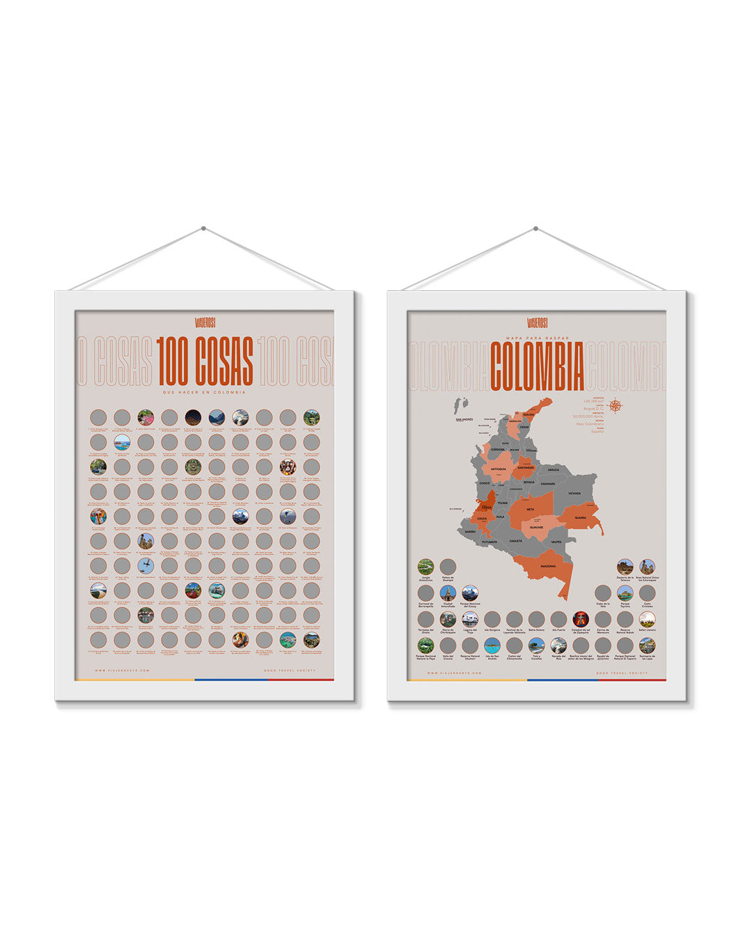 Colomviajero: Mapa de Colombia + 100 cosas que hacer en Colombia