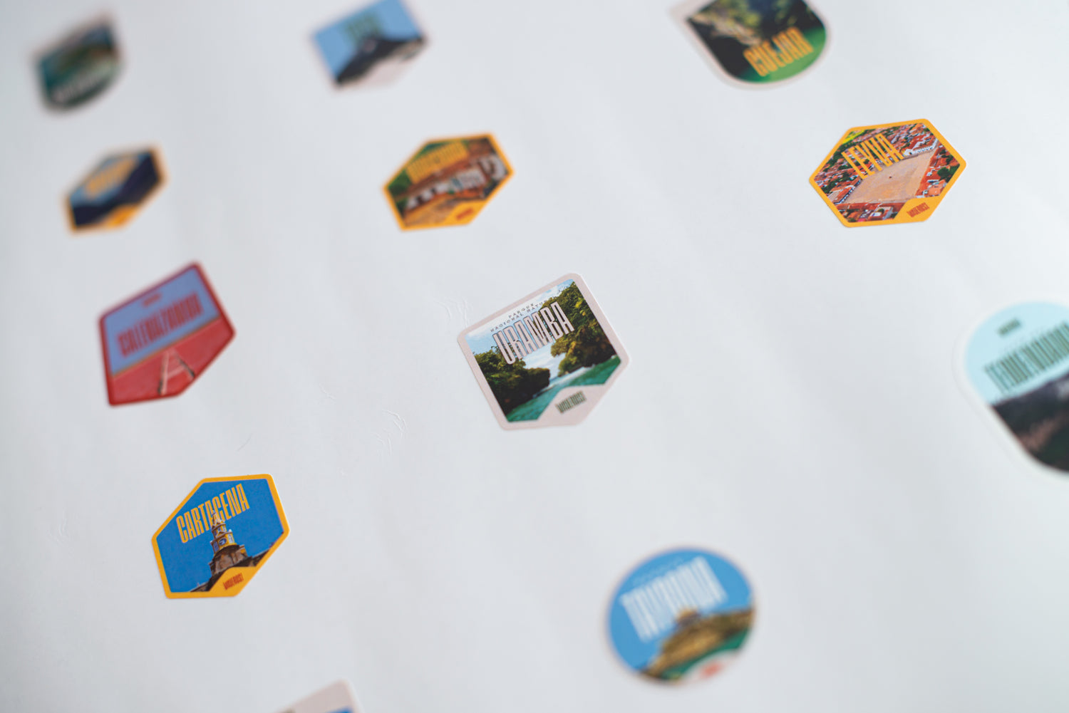 Pack de Stickers lugares de Colombia x 30 🇨🇴
