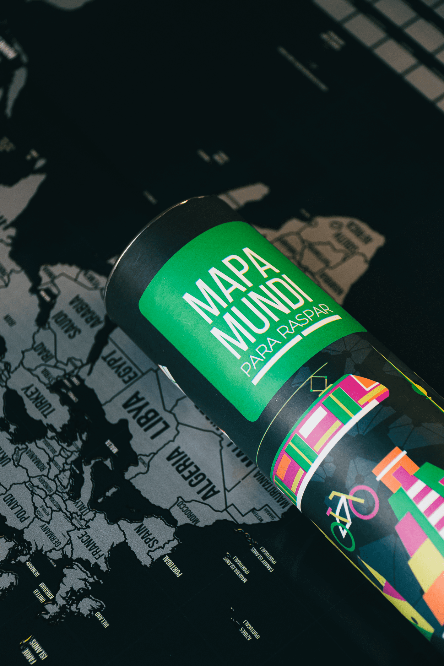 El Trotamundos: Mapa Colombia + Mapamundi + Póster 100 cosas que hacer antes de Morir