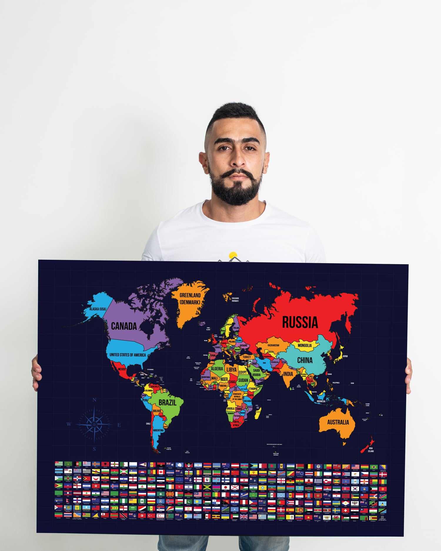 El Trotamundos: Mapa Colombia + Mapamundi + Póster 100 cosas que hacer antes de Morir