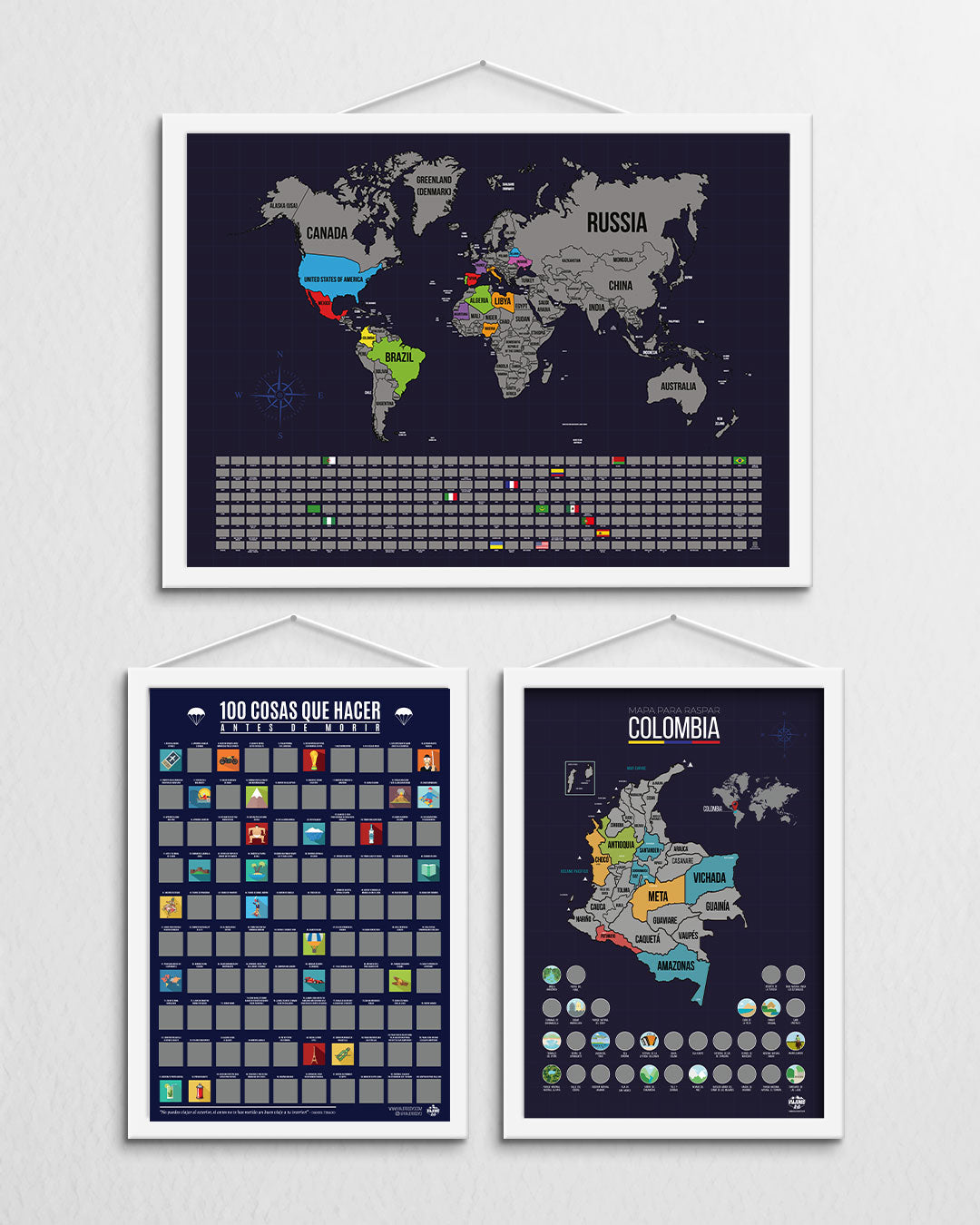 Los mapas más vendidos para viajeros