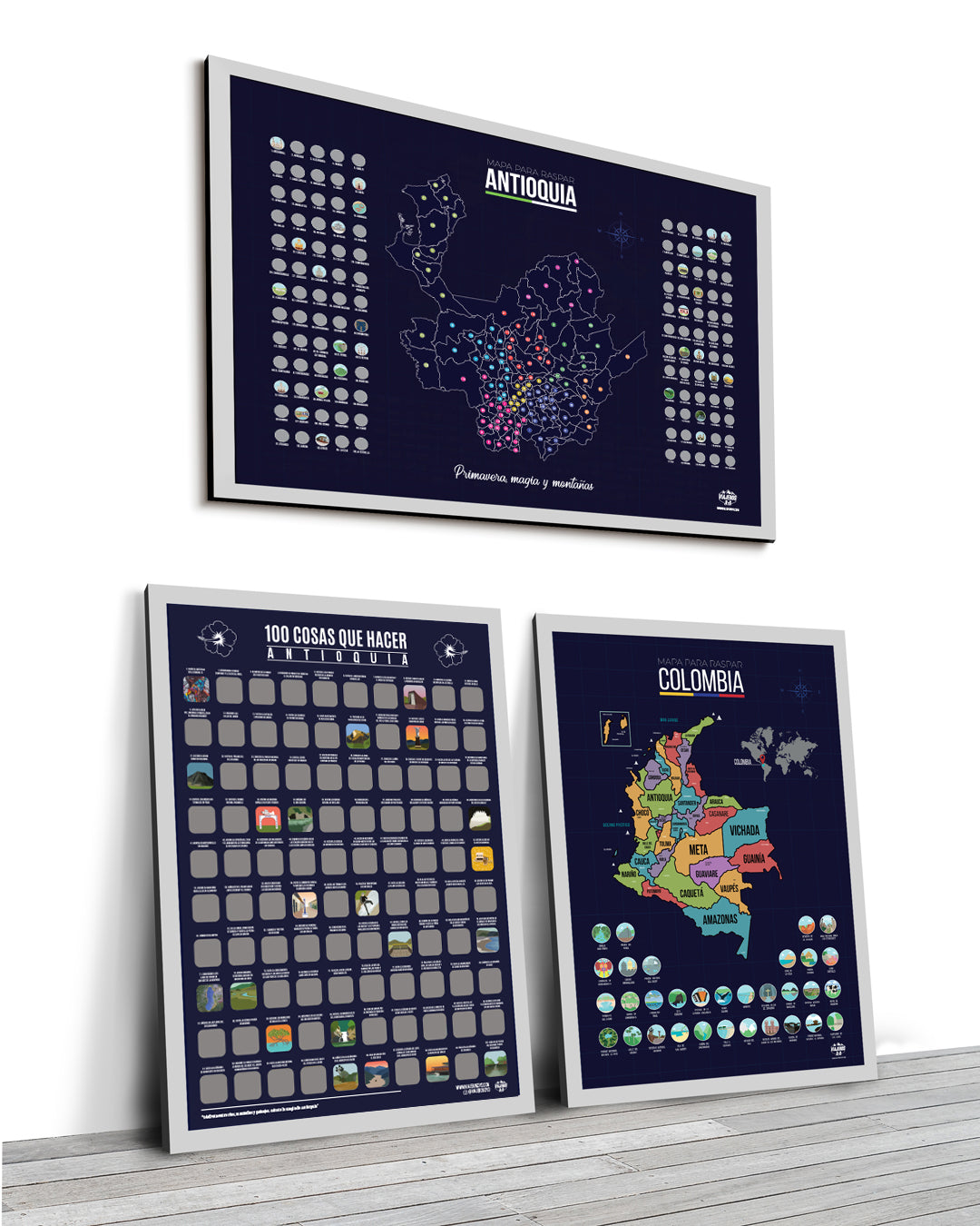 Poster 100 Cosas que hacer en Antioquia