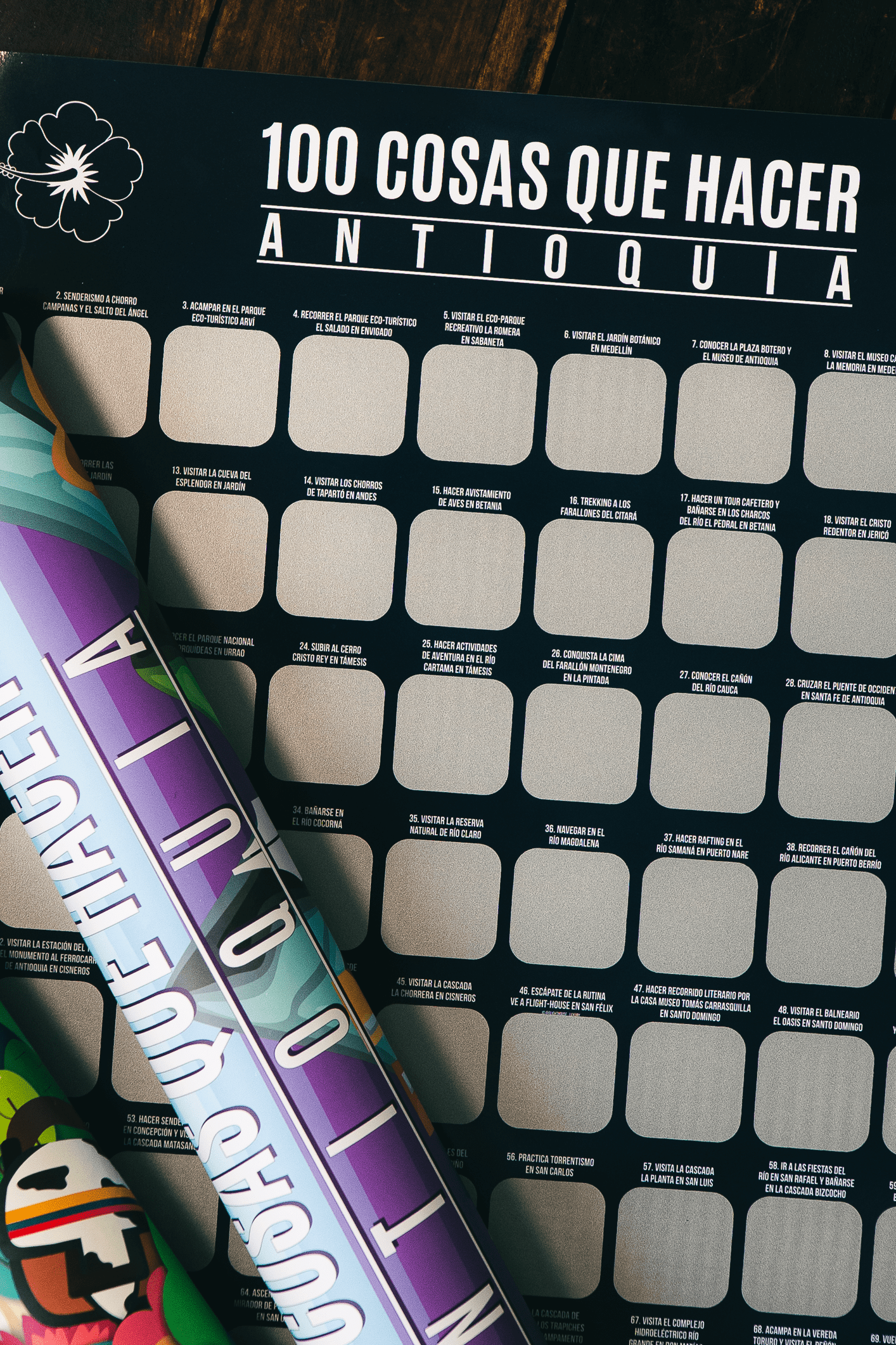 Poster 100 Cosas que hacer en Antioquia