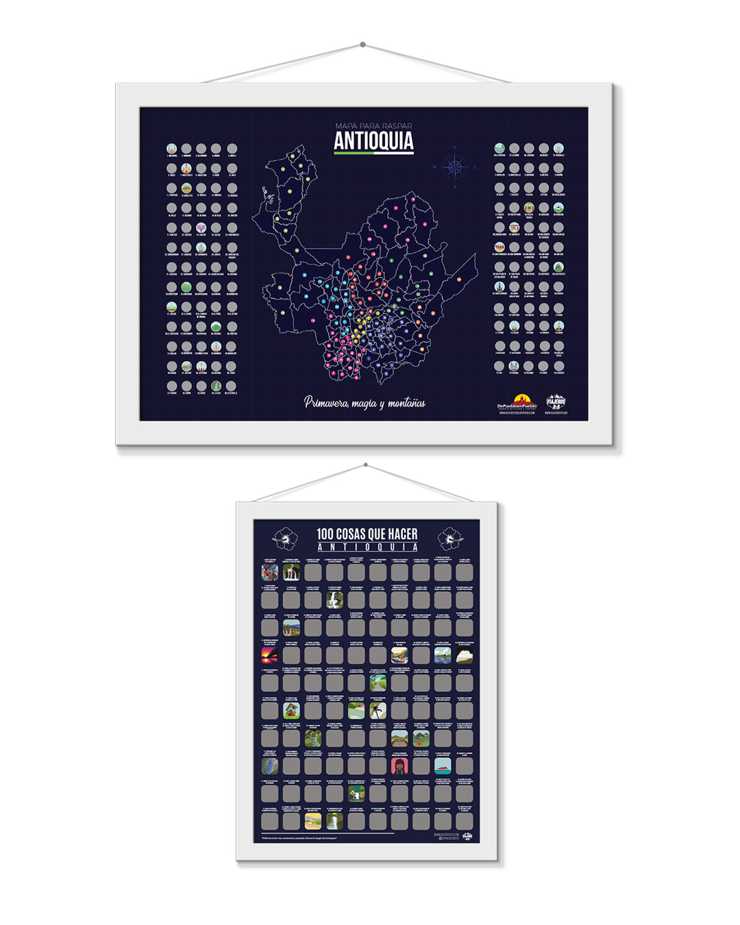 El Antioqueño: Mapa de Antioquia + 100 cosas que hacer en Antioquia