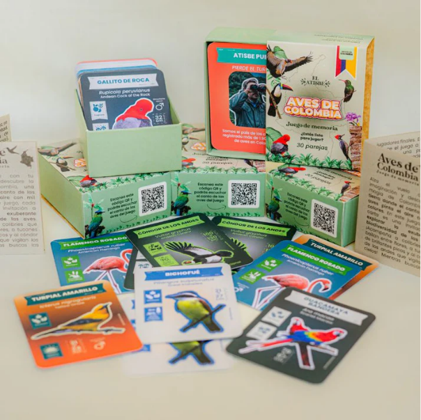 Juego de Memoria Aves de Colombia 🦅