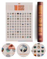 Poster 100 Cosas que hacer en Colombia Premium