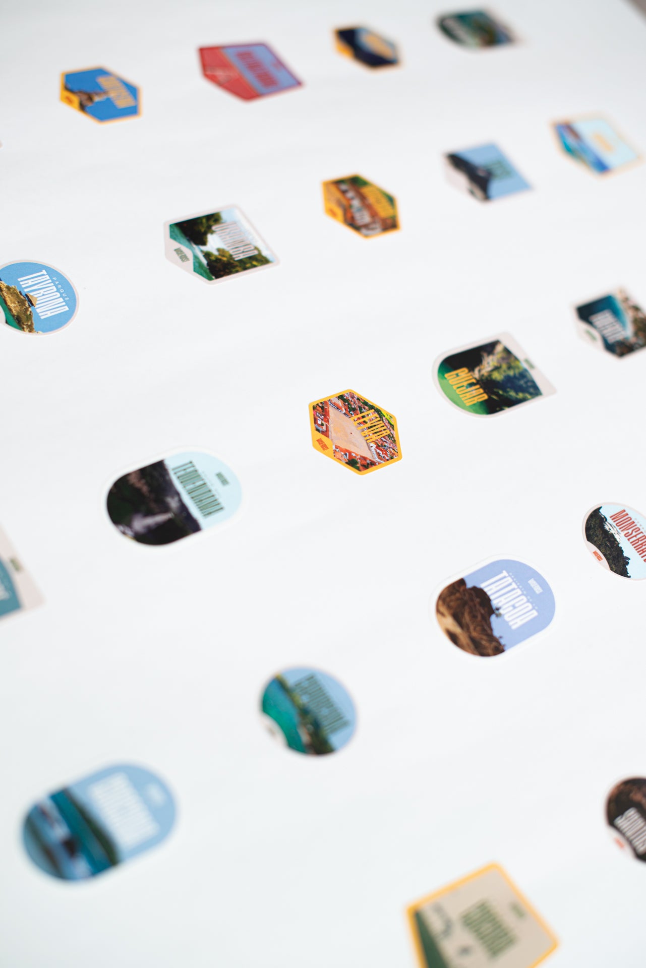 Pack de Stickers lugares de Colombia x 30 🇨🇴