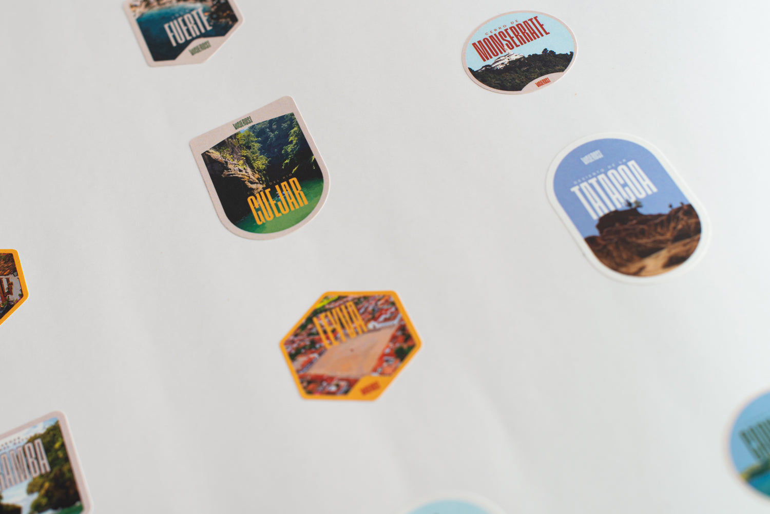 Pack de Stickers lugares de Colombia x 30 🇨🇴