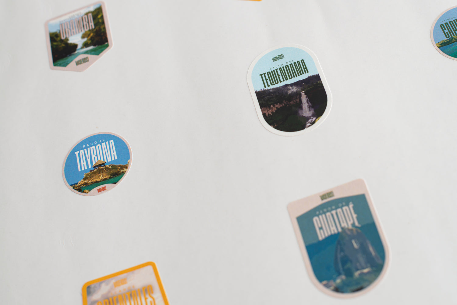 Pack de Stickers lugares de Colombia x 30 🇨🇴