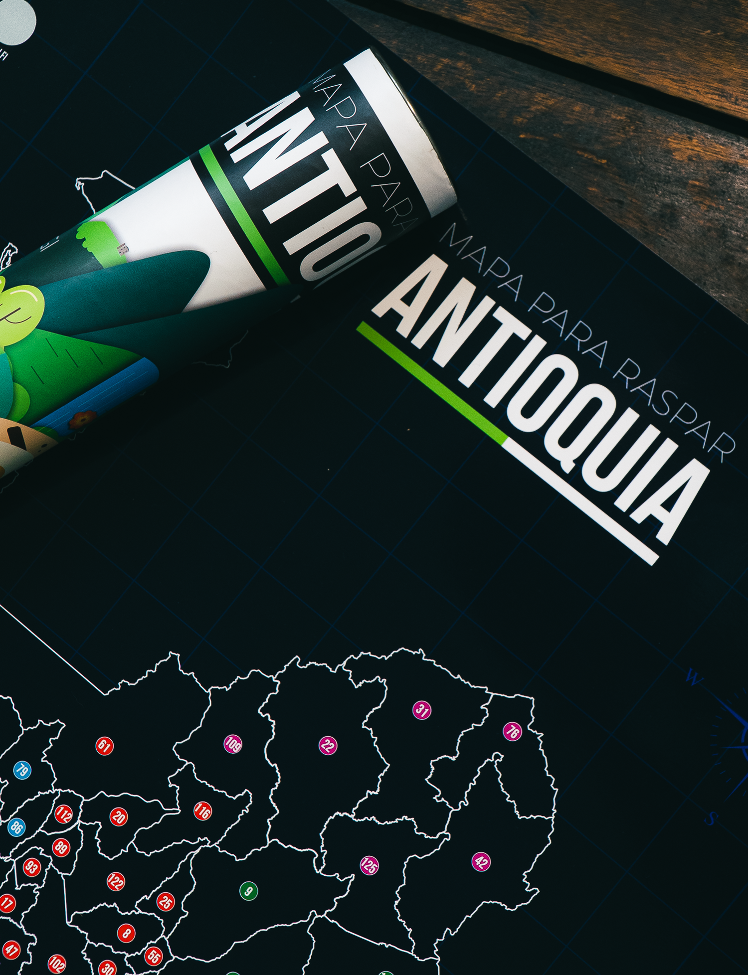El Antioqueño: Mapa de Antioquia + 100 cosas que hacer en Antioquia