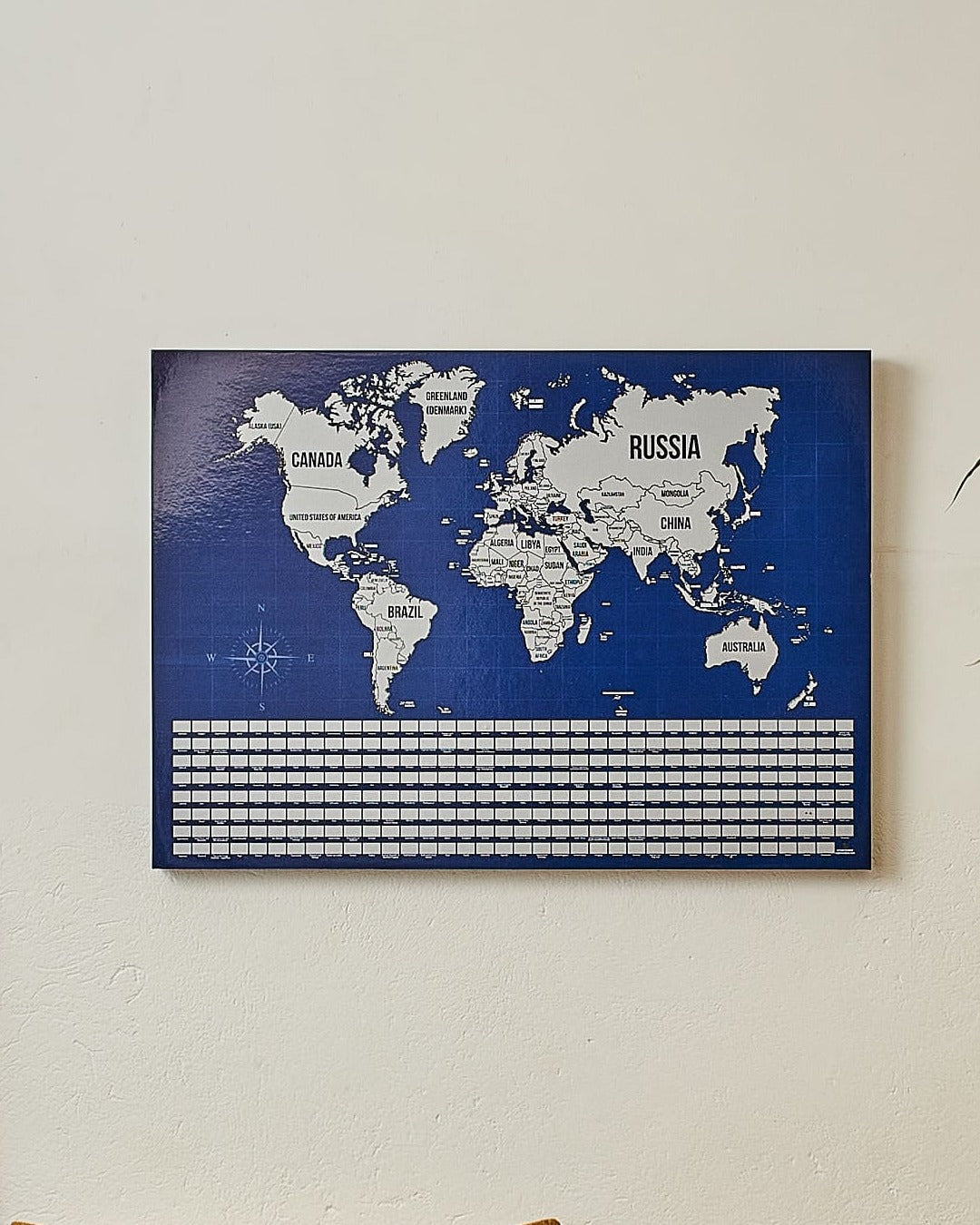 El Influencer: Mapa Colombia + Mapamundi + Póster 100 cosas que hacer en Colombia